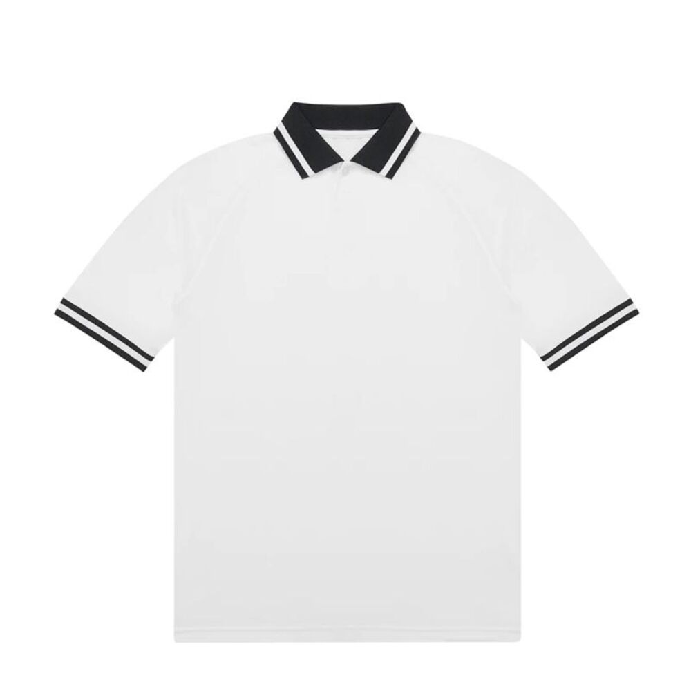 B&C Unisex Adult Active Polo Shirt / White